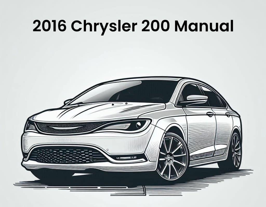 2016 chrysler 200 service manual