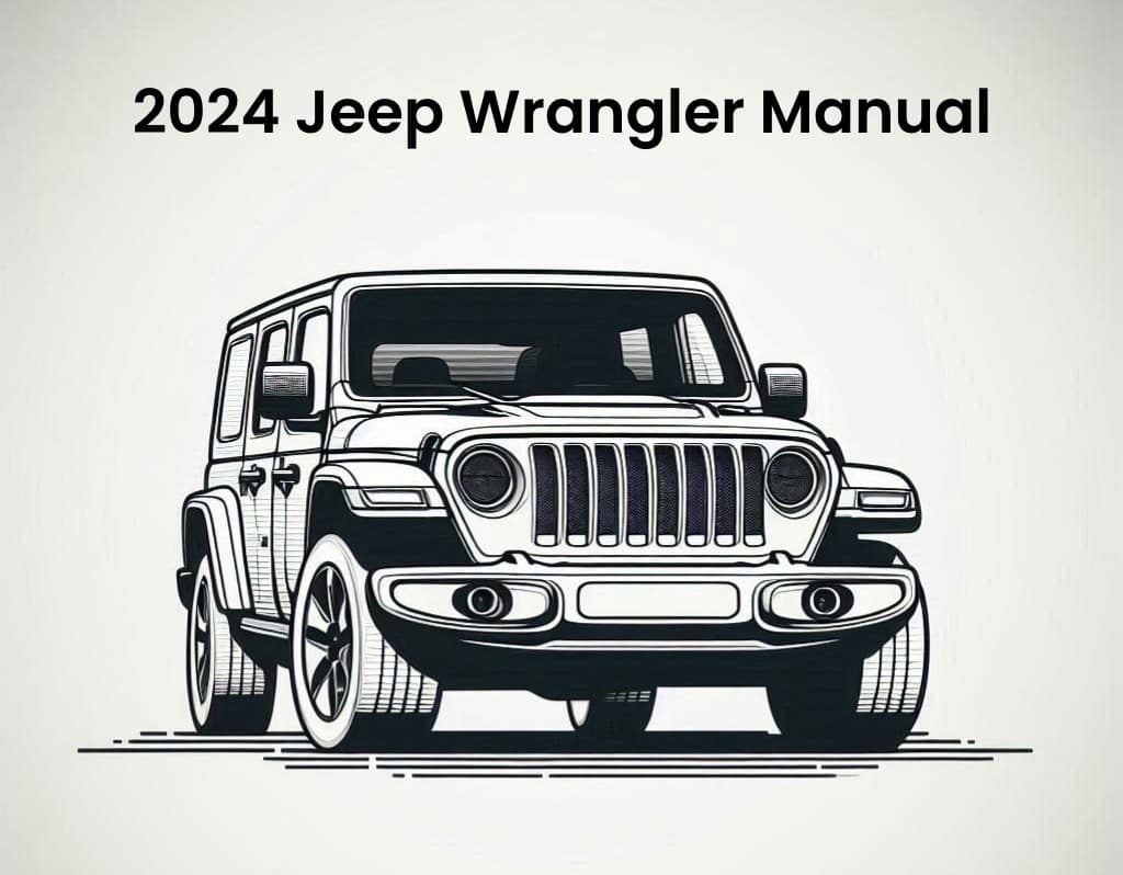 2024 jeep wrangler repair workshop manual