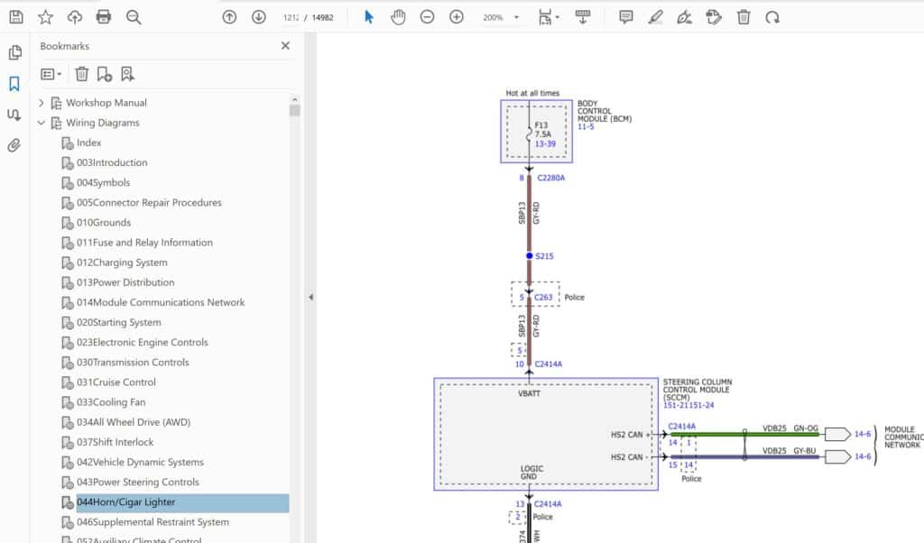 explorer 2009 wiring