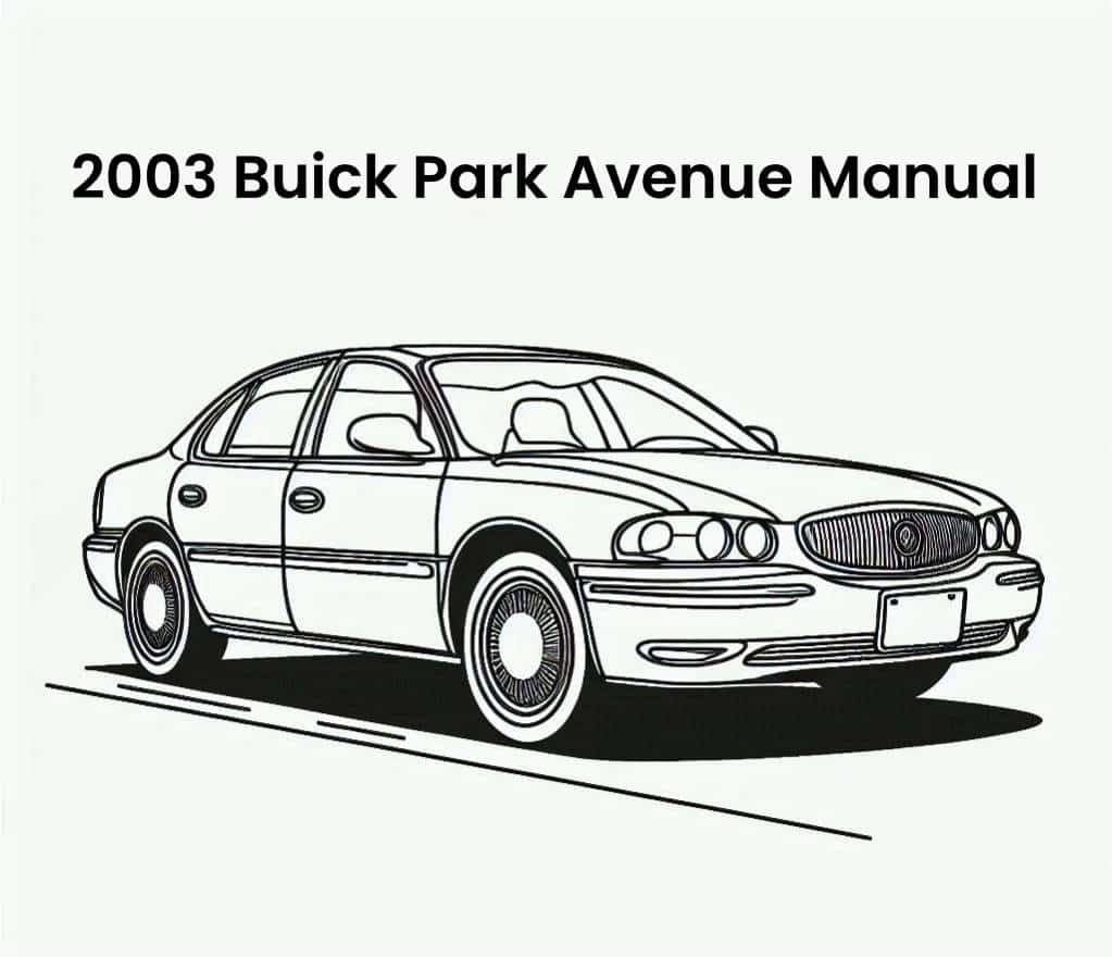 2003 buick park avenue repair manual