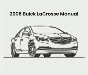 2006 buick lacrosse repair manual