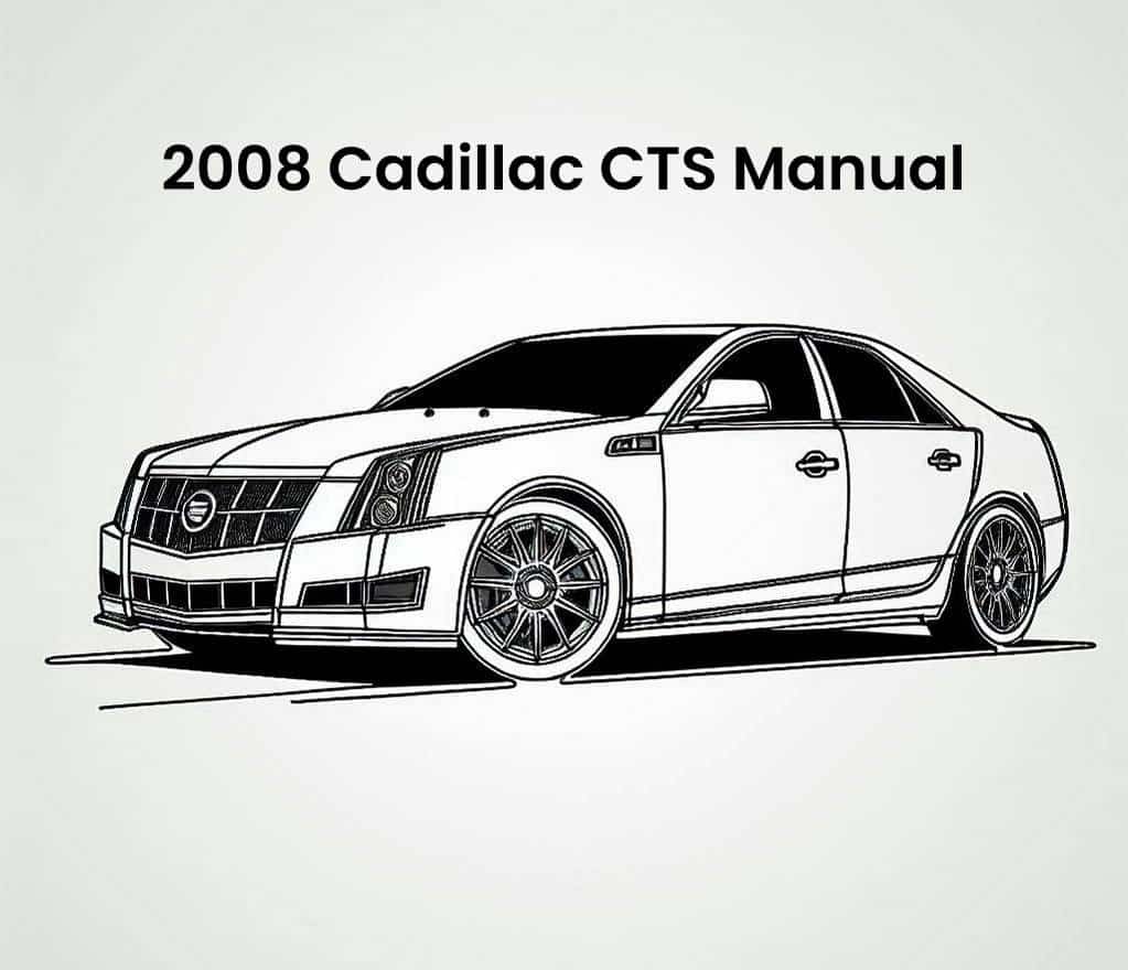 2008 cadillac cts repair manual