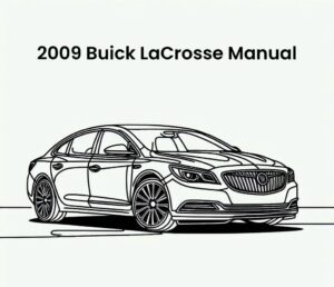 2009 buick lacrosse repair manual