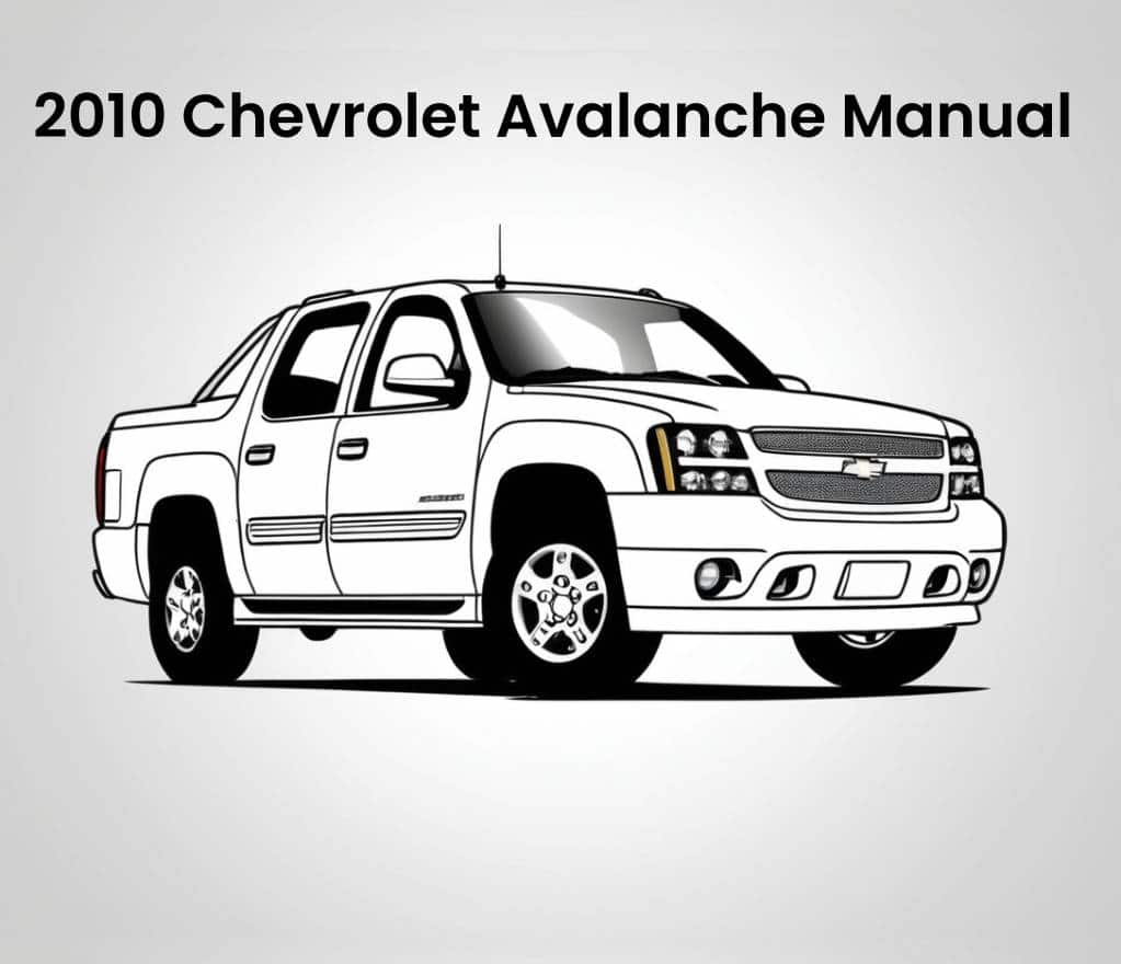 2010 chevrolet avalanche repair manual