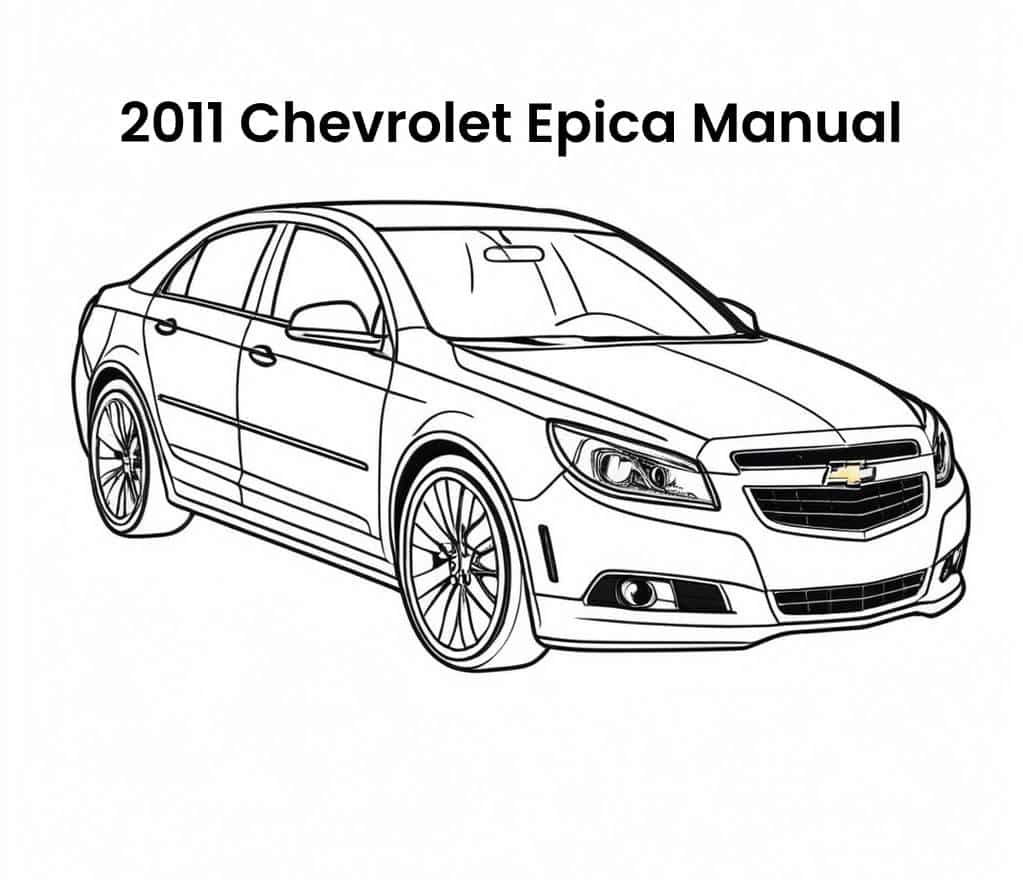 2011 chevrolet epica repair manual