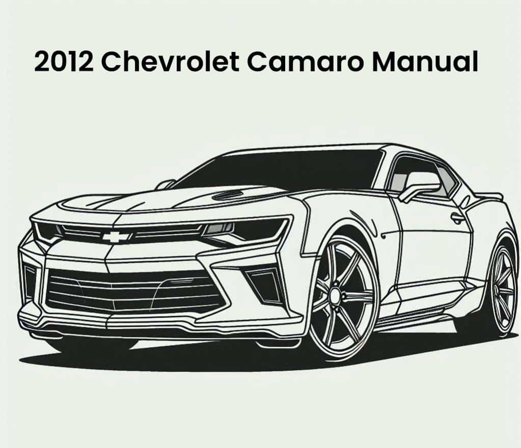 2012 chevrolet camaro repair manual